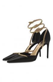 Текстильные туфли  Cleo 110 Rene Caovilla