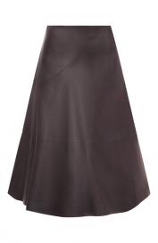 Кожаная юбка BOSS