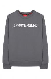 Хлопковый свитшот Sprayground