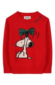 Пуловер из шерсти и вискозы MC2 Saint Barth