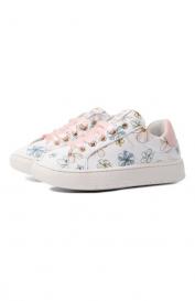 Кожаные кеды WALKEY