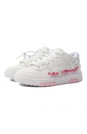 Кожаные кеды Out Of Office Off-white