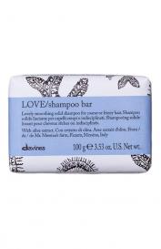 Твёрдый шампунь для разглаживания завитка LOVE (100g) Davines