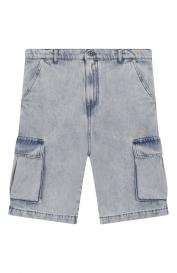 Джинсовые шорты-карго Off-white