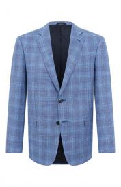 Пиджак из шерсти и шелка Giorgio Armani