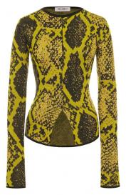 Кардиган из вискозы и хлопка The Attico