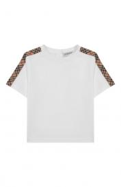 Хлопковая футболка Burberry