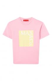 Хлопковая футболка Max&Co