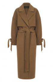 Пальто из шерсти и кашемира Jacob Lee