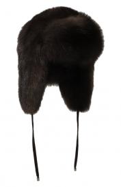 Меховая шапка-ушанка из соболя VICTORIA KUSENKOVA