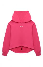 Хлопковое худи MSGM Kids