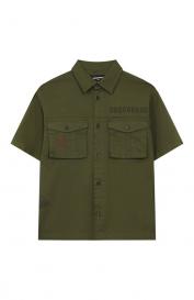 Хлопковая рубашка DSquared2