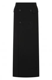 Юбка из вискозы и шерсти Balenciaga