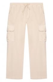 Хлопковые брюки-карго Paolo Pecora Milano