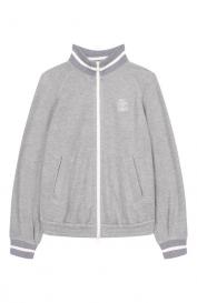 Толстовка из вискозы и хлопка Brunello Cucinelli