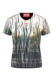 Хлопковая футболка Diesel