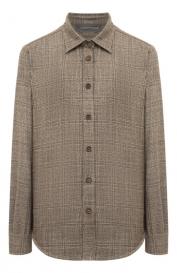 Рубашка из шерсти и вискозы Lorena Antoniazzi