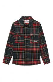 Хлопковая рубашка MC2 Saint Barth