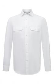 Хлопковая рубашка Brunello Cucinelli