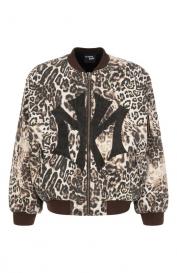 Джинсовый бомбер  x Mowalola Ksubi