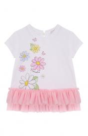 Хлопковый топ Monnalisa