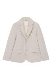 Пиджак из вискозы и шерсти Eleventy