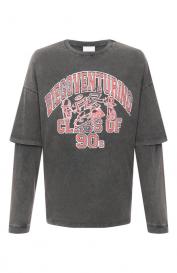 Хлопковый лонгслив Diego Venturino