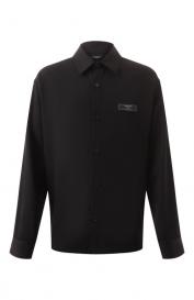 Шерстяная куртка-рубашка Balmain