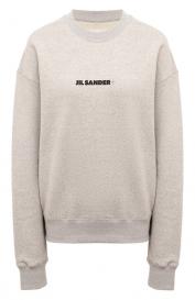 Хлопковый свитшот Jil Sander
