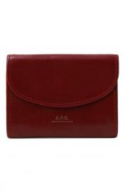 Кожаный футляр для кредитных карт A.P.C.