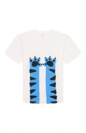 Хлопковая футболка Stella McCartney