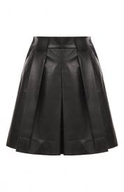 Кожаная юбка Emporio Armani