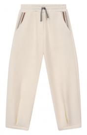 Брюки из хлопка и кашемира Eleventy