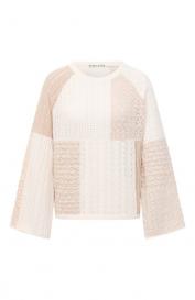 Пуловер из шерсти и хлопка ALICE+OLIVIA