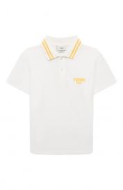 Хлопковое поло Fendi