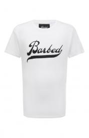 Хлопковая футболка BARBED