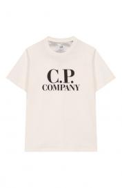 Хлопковая футболка C.P. COMPANY