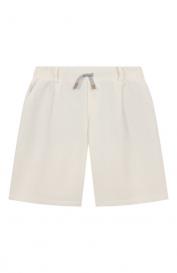 Шорты из хлопка и льна Eleventy