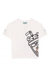 Хлопковая футболка Kenzo
