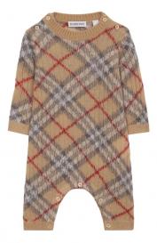 Комбинезон из шерсти и шелка Burberry