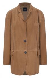 Замшевый жакет Weekend Max Mara