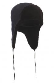 Кашемировая шапка-ушанка Бруклин с мехом норки FurLand