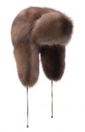 Меховая шапка-ушанка из соболя VICTORIA KUSENKOVA