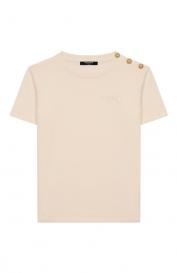 Хлопковая футболка Balmain