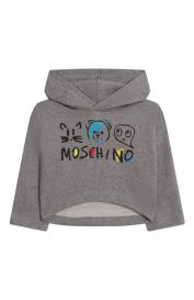 Хлопковое худи Moschino