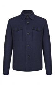 Шерстяная куртка-рубашка Harris Wharf London