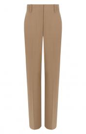 Брюки из шерсти и шелка MVST