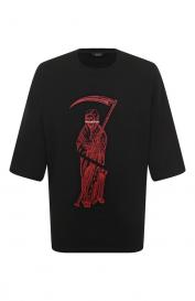 Хлопковая футболка TEE LIBRARY