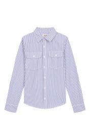 Хлопковая рубашка Zadig and Voltaire