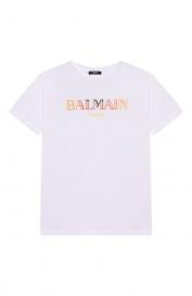 Хлопковая футболка Balmain